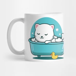 Cute Cat Bathroom Mug